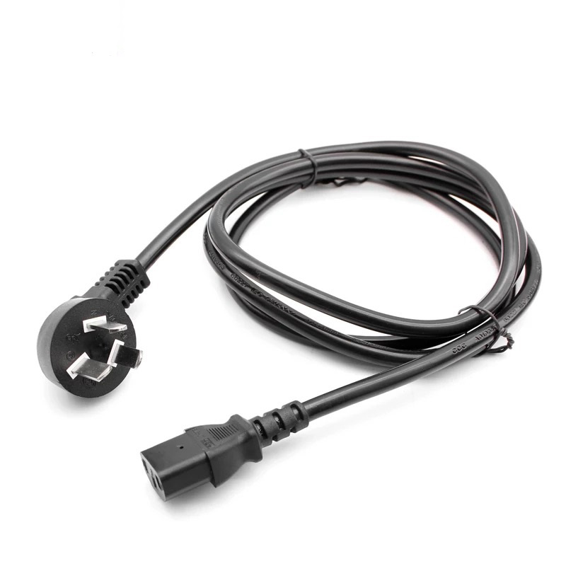 国标弯插 品字尾